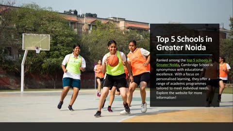 Top 5 Schools in Greater Noida