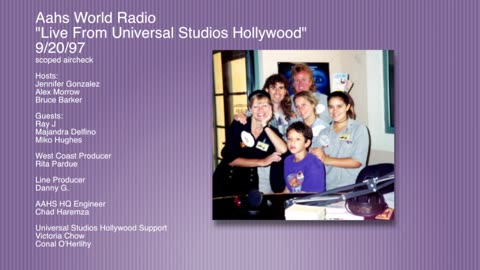 "Live From Universal Studios Hollywood" 9/20/97