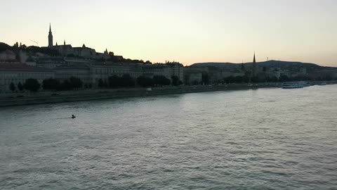 A stroll on the Chain bridge Budapest