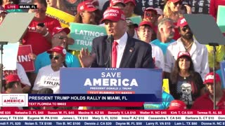President Donald Trump Rally in Miami Florida- November 6, 2022