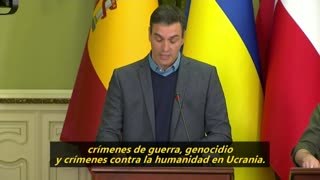 Sánchez anuncia el mayor envío de armamento español para ayudar a Ucrania