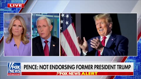 Trump's Vice President Mike Pence Says He Won't Be Endorsing His Former Boss In 2024