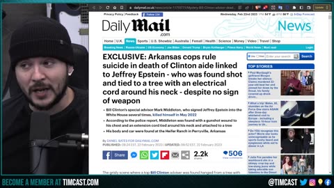 Clinton Aide FOUND DEAD, Tied To Tree In Apparent MURDER But Sheriff Claims It Was SELF INFLICTED