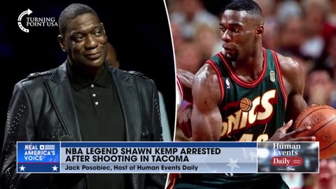 Jack Posobiec talks about NBA legend Shawn Kemp's recent arrest after a shooting in Tacoma