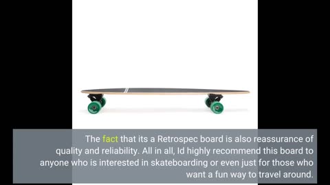 View Remarks: Retrospec Zed Longboard Pintail Bamboo Long Board Skateboard Cruiser Tropical Flo...