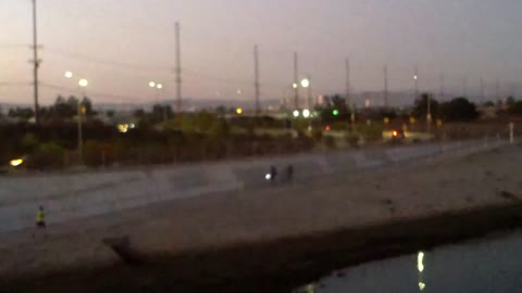 West side Los Angeles Skyline from Marina del Rey