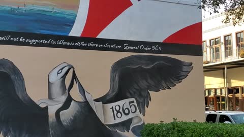 Juneteenth Mural, Galveston Texas