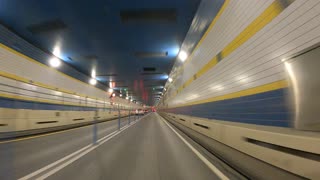 Driving Around Thru 01-25-2022 NYC New York Midtown Tunnel Queens to Manhattan 4K