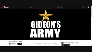 GIDEONS ARMY 8/31/23 @ 930 AM EST THURSDAY