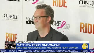 One-on-one with Matthew Perry