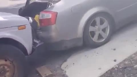 Helping the failed car go uphill