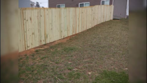 6' Privacy Fence Install by GCW