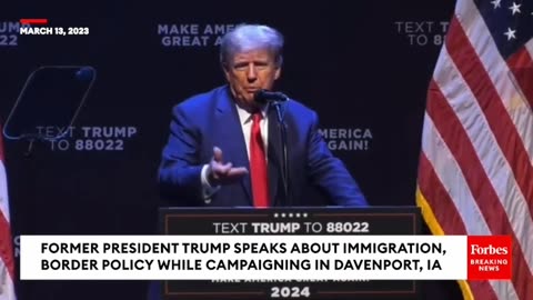 [2023-03-19] 'It's Not Politically Incorrect...': Trump Gives Blunt Take On Illegal Immigration