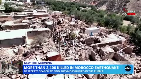 Race to find survivors of deadly Morocco earthquake | GMA