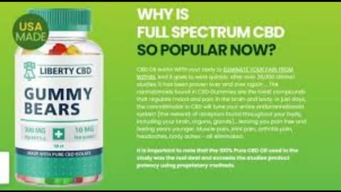 Liberty CBD Gummies - Dosage, Price & Reviews 2023