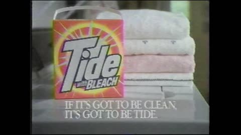 Tide With Bleach Commercial
