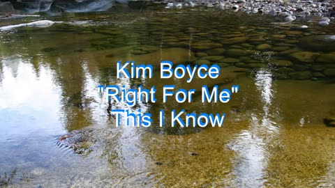 Kim Boyce - Right For Me #19