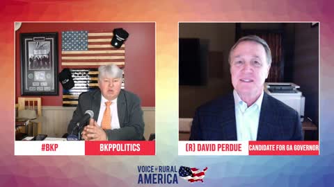 (R) David Perdue-Candidate for GA Governor joins #BKP Politics!
