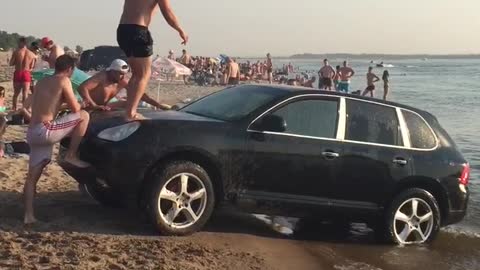 Porsche Waterslide