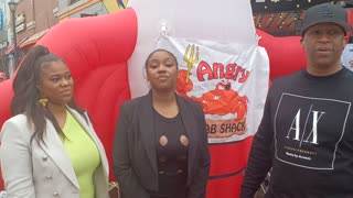 Black owners celebrate Angry Crab Shack grand opening in Atlanta