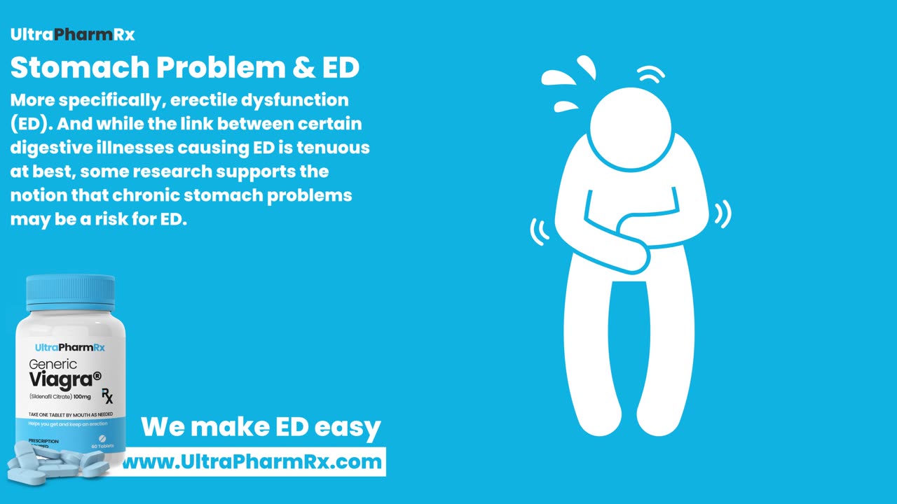 The Lowdown on Stomach Problems and Erectile Dysfunction ED Do