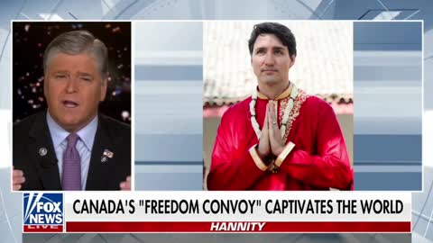 Sean Hannity on Justin Trudeau - You're a disgrace in terms of being an excuse for a leader