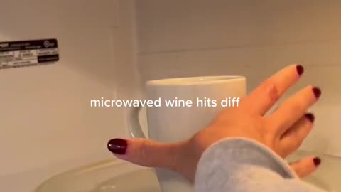 yay or nay 😱 #viral #wine #microwavedwine #cocktails