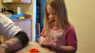 Decorating Christmas Cookies With My Family