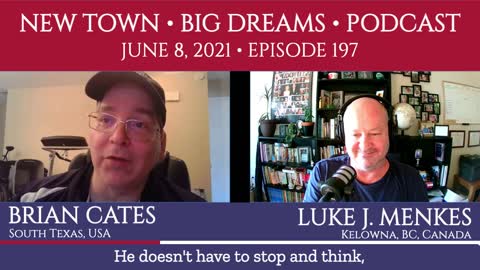 Luke J. Menkes interview with Brian Cates from June 8, 2021