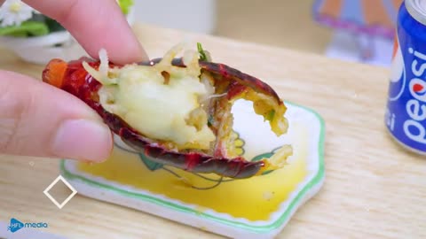 Catch and Cook Miniature Lobster with Lemon Butter Sauce Sahar Miniature Cooking