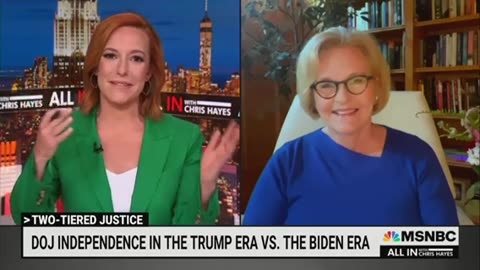 Claire McCaskill says the GOP is going after Joe Biden because he loves his crack addicted son