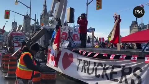 Judge Ruled Today That Honking is Illegal for 10 Days in Ottawa This is How Truckers Respond