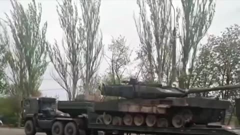Russian troops continue to actively pull Western equipment that has been hit in the rear.