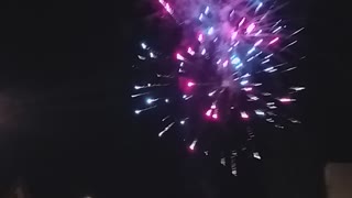 Happy New firework