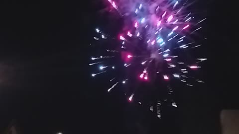 Happy New firework