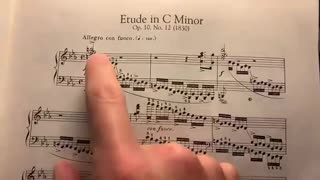 Piano Practice Tip: Chopin Revolutionary Etude Part 1