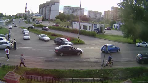 Car Crash in Serpukhov