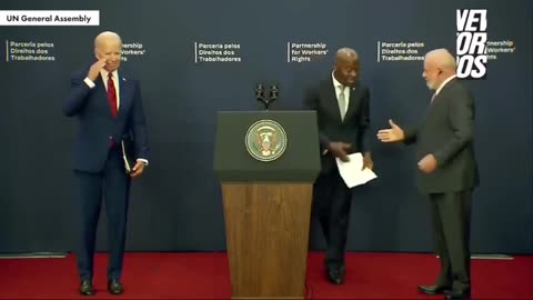 Brazilian Prez Furious Over Biden's Perplexing Handshake at UN