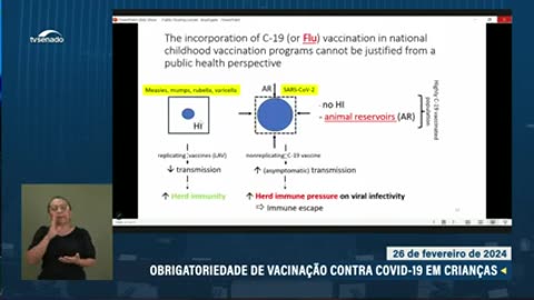 Senado discute obrigatoriedade de vacinação contra Covid-19 em crianças – 26/2/24 - https://t.me/topnewsmr/22503
