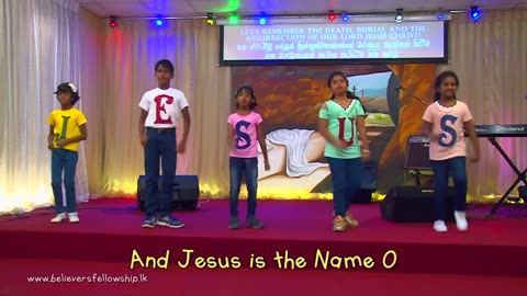 J-E-S-U-S | BF KIDS | Sunday School songs for kids | bible songs for children | bible songs for kids