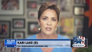 Kari Lake:"We are left with a open border, and a Governor giving illegals the nod to come here."