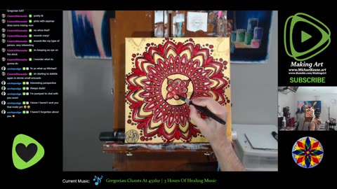 Live Painting - Making Art 8-15-23 - Art on Rumble