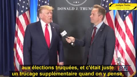 Interview de Donald J Trump par RSBN 4 mars 2022