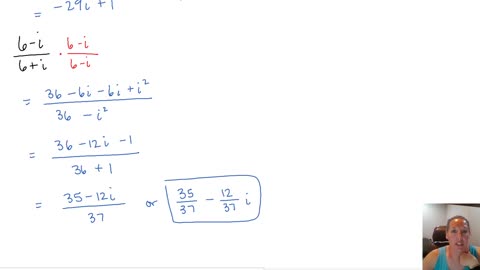 Dividing Complex Numbers