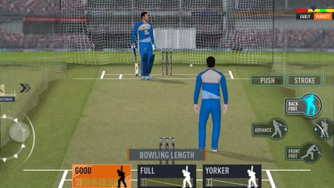 Real cricket 22 game practice scene