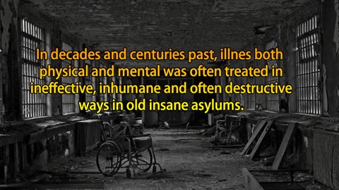 Rare Photos Taken From Old Insane Asylums Show Their Harsh Conditions