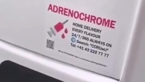 Switzerland Has An Adrenochrome Home Delivery Service