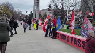 Freedom Rally Victoria Bc (April 8,2023) UNITED WE STAND