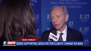 Biden supporting genocide for climate change via Iran
