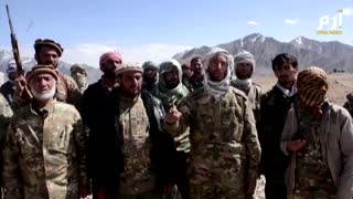 Video shows anti-Taliban forces in training